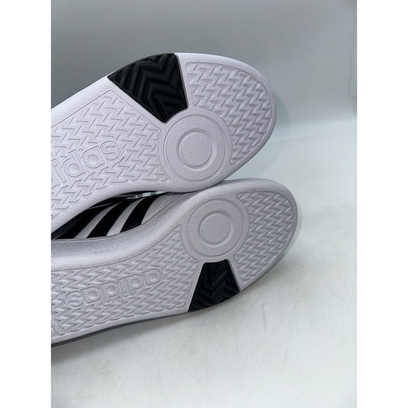 Adidas Hoops 4.0 Cloud White Core Black Mens Athletic Sneaker Men 6.5 - Picture 7 of 8